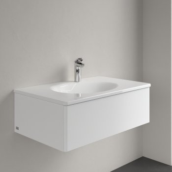 Раковина подвесная Villeroy & Boch Antao, прямоугольный, 80×50 см, CeramicPlus, белый